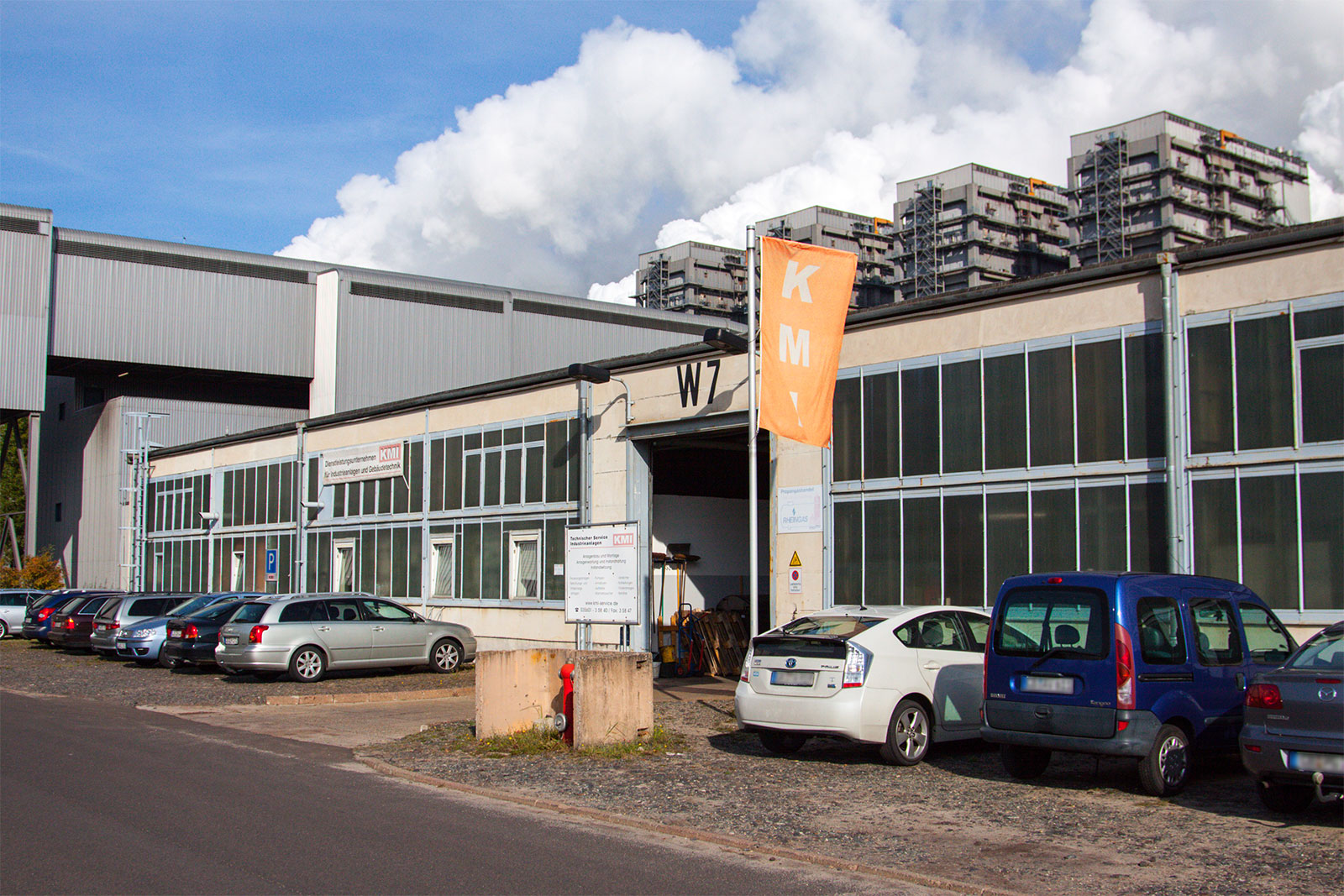 Halle von KMI in Jänschwalde